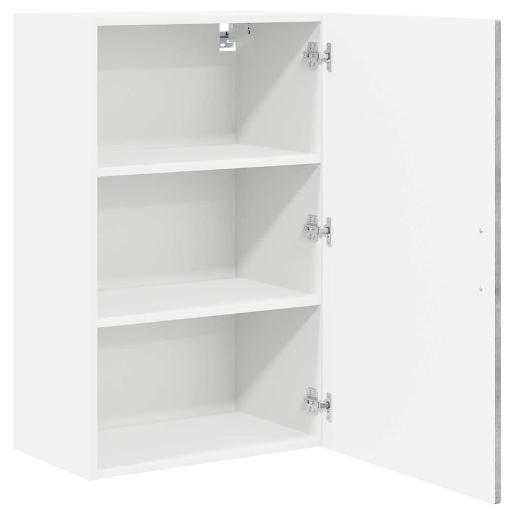 vidaXL Szafka ścienna PORTO Betonowy szary 50 x 31 x 80 cm