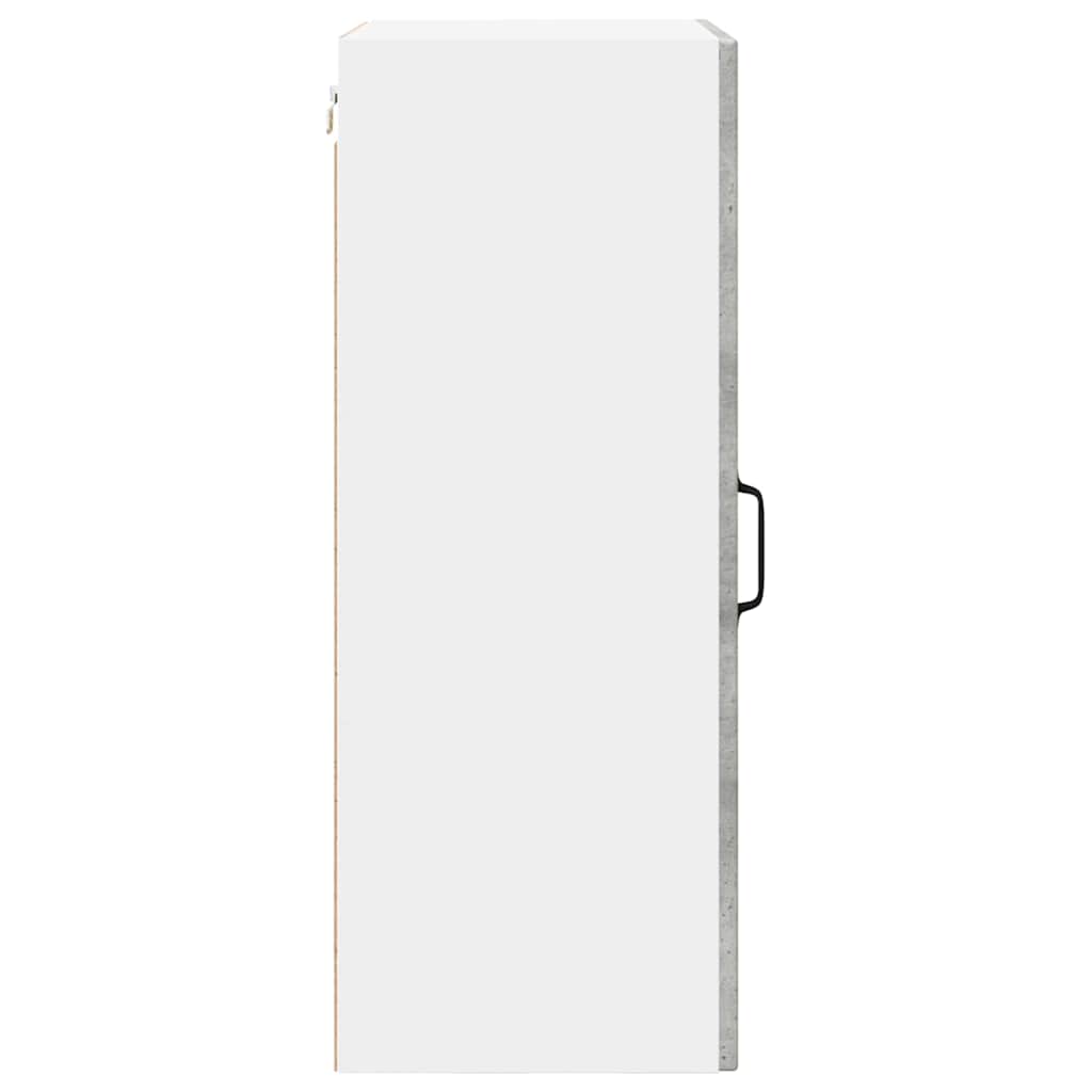 vidaXL Szafka ścienna PORTO Betonowy szary 50 x 31 x 80 cm