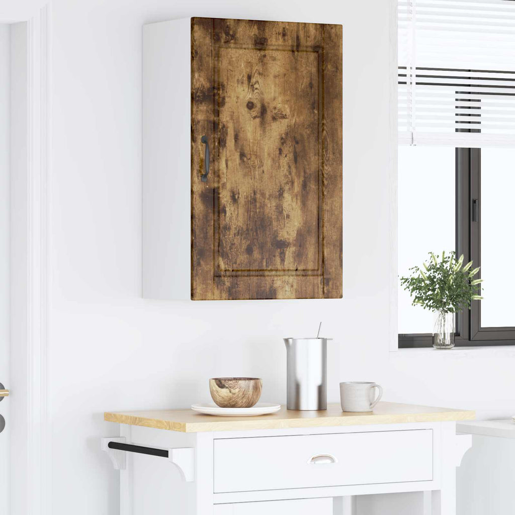 vidaXL Szafka ścienna PORTO Dąb wędzony 50 x 31 x 80 cm