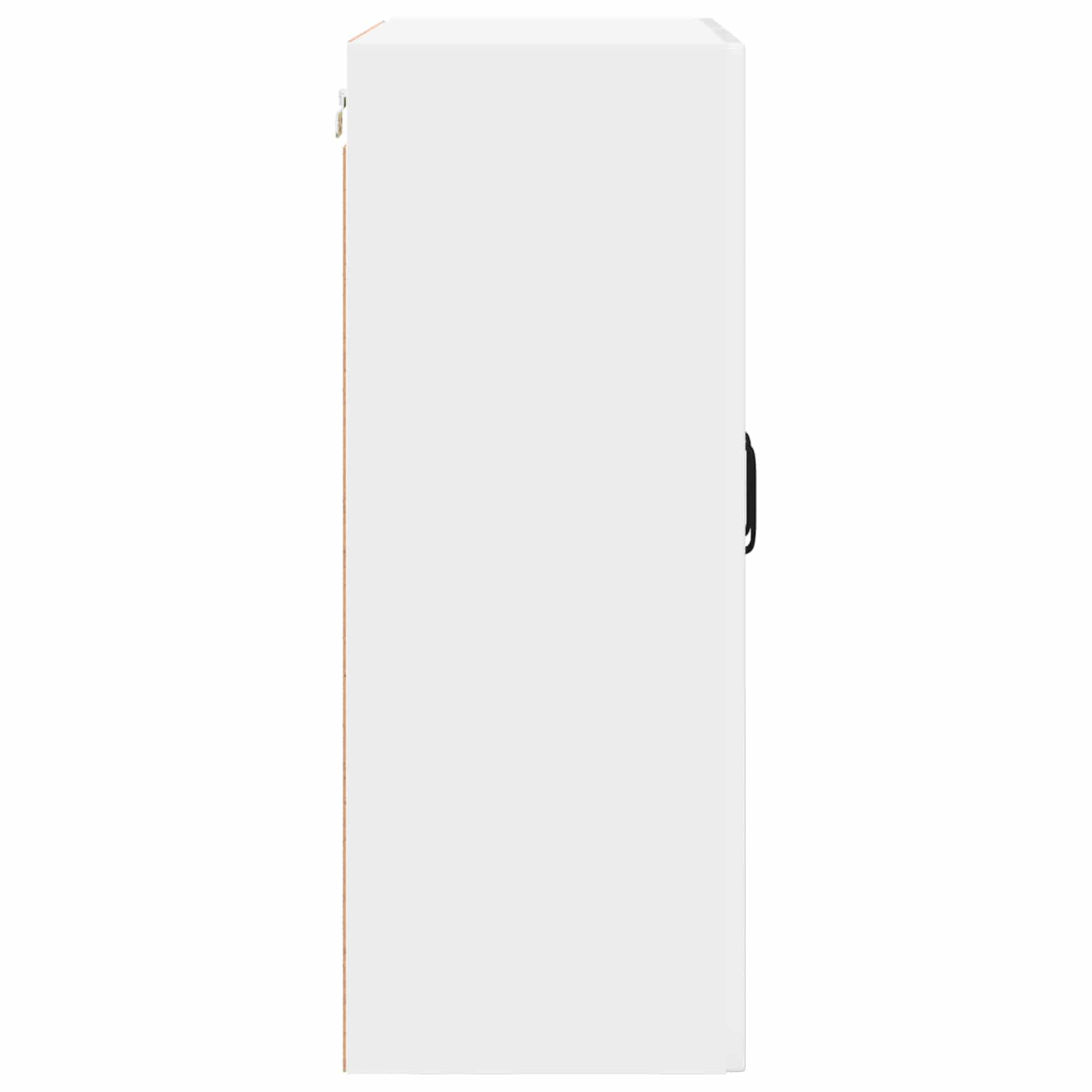 vidaXL Szafka ścienna PORTO Wysoki połysk biały 60 x 31 x 80 cm