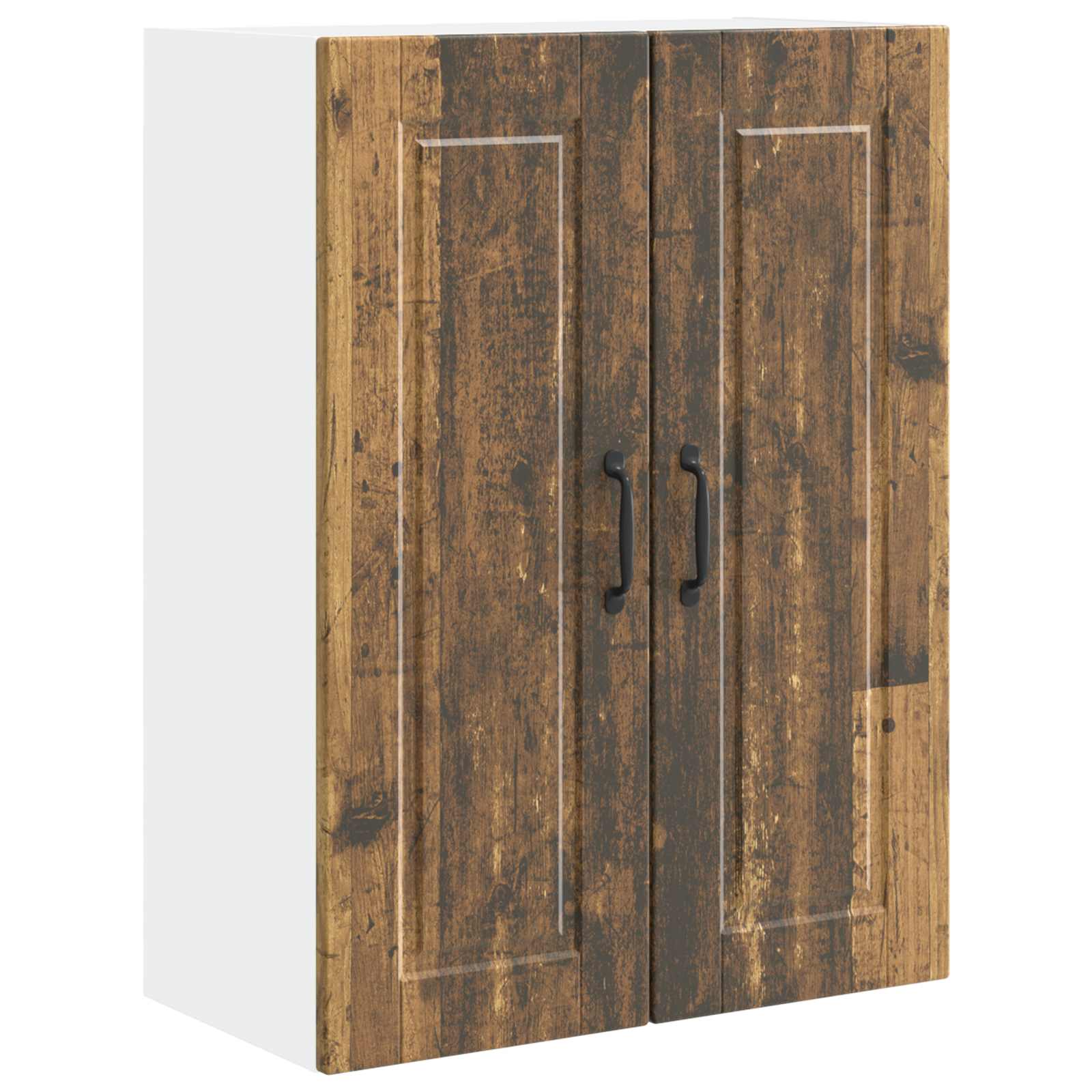 vidaXL Szafka ścienna PORTO Stare drewno 60 x 31 x 80 cm
