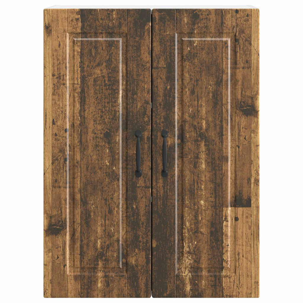 vidaXL Szafka ścienna PORTO Stare drewno 60 x 31 x 80 cm