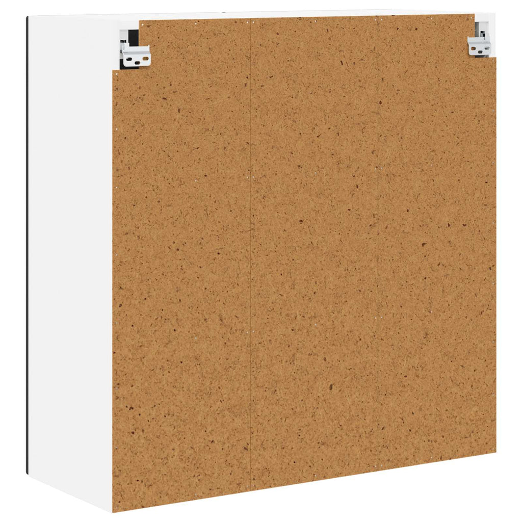 vidaXL Szafka ścienna PORTO Czarny 80 x 31 x 80 cm