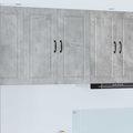 vidaXL Szafka ścienna PORTO Betonowy szary 80 x 31 x 80 cm
