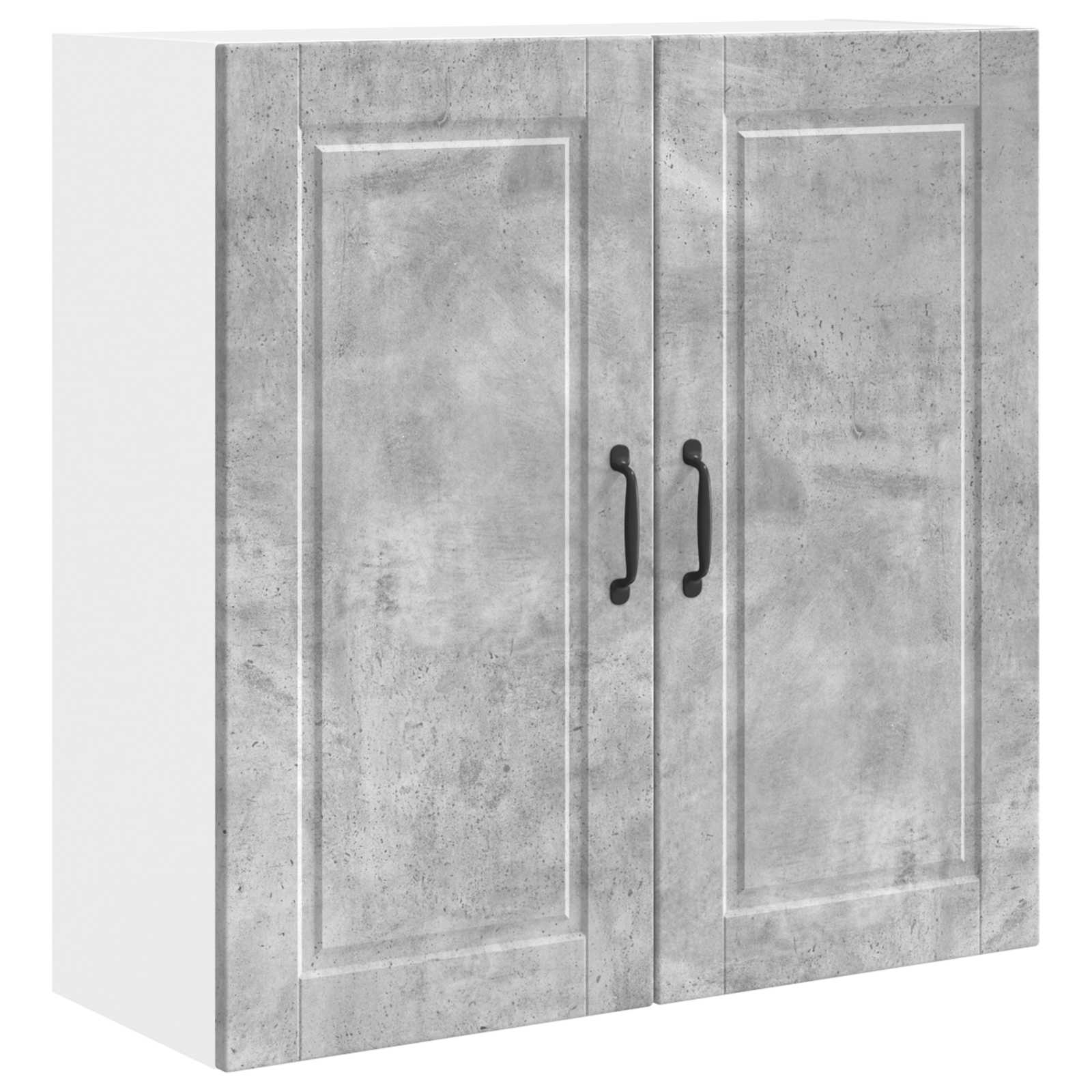 vidaXL Szafka ścienna PORTO Betonowy szary 80 x 31 x 80 cm