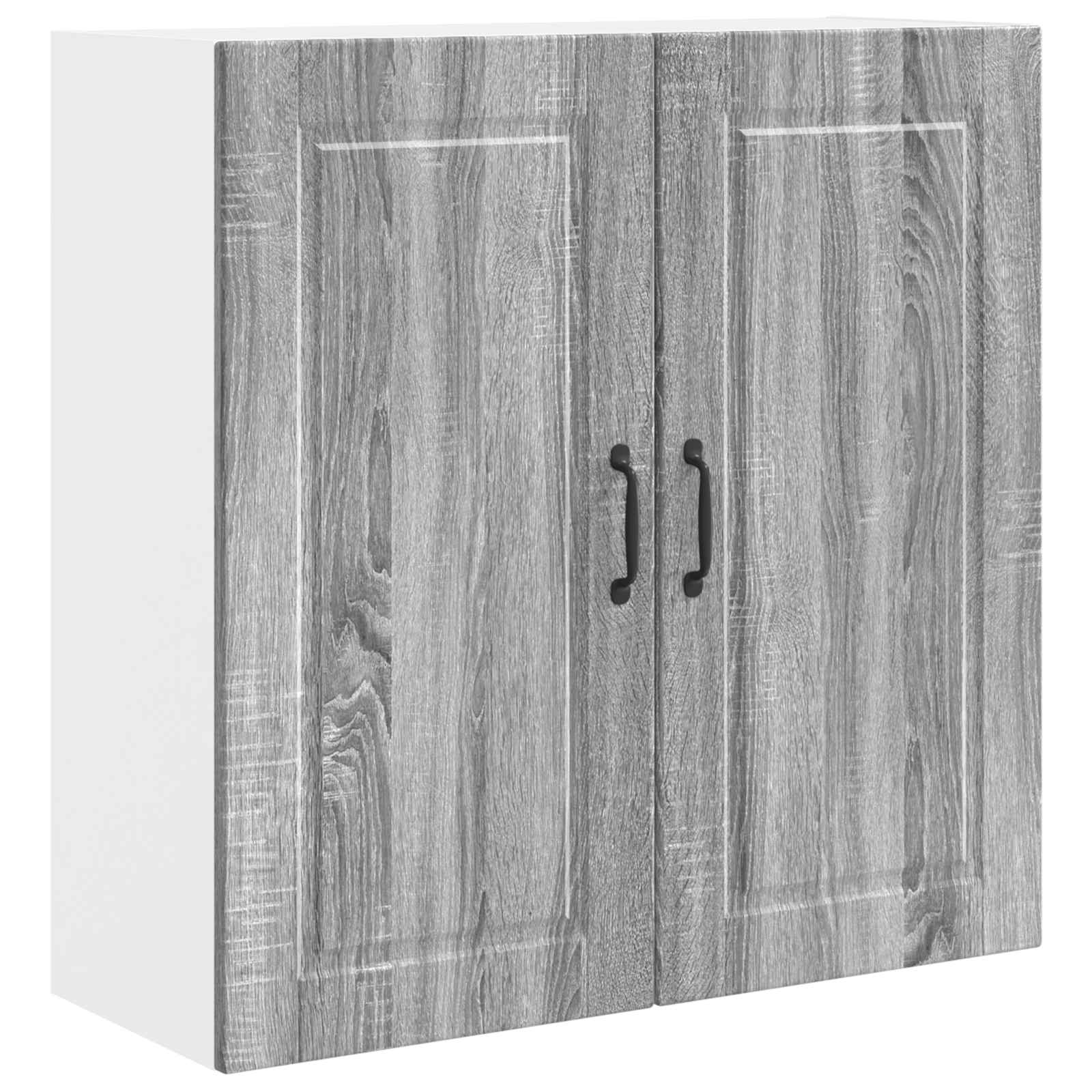 vidaXL Szafka ścienna PORTO Szary Sonoma 80 x 31 x 80 cm