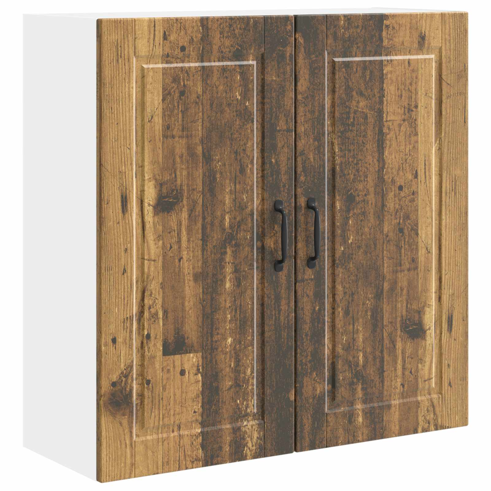 vidaXL Szafka ścienna PORTO Stare drewno 80 x 31 x 80 cm