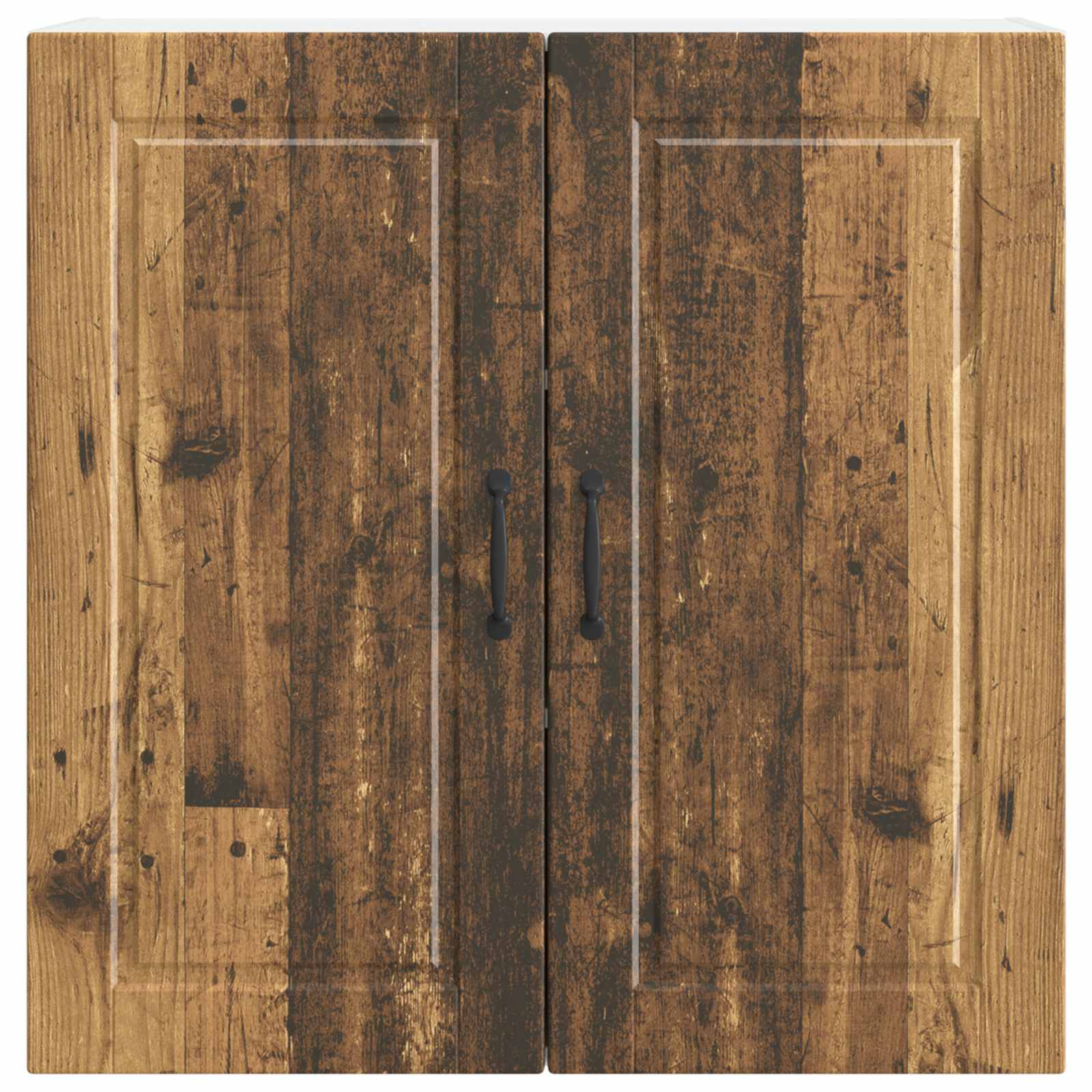 vidaXL Szafka ścienna PORTO Stare drewno 80 x 31 x 80 cm