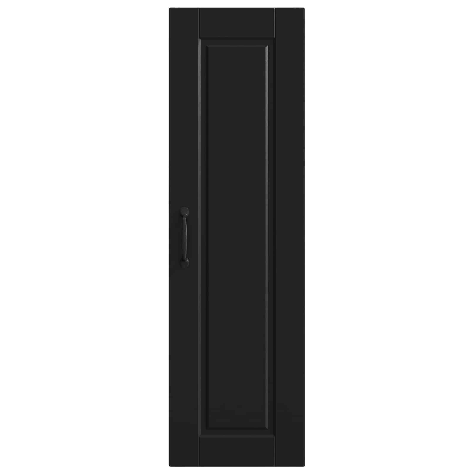 vidaXL Szafka ścienna PORTO Czarny 30 x 31 x 100 cm
