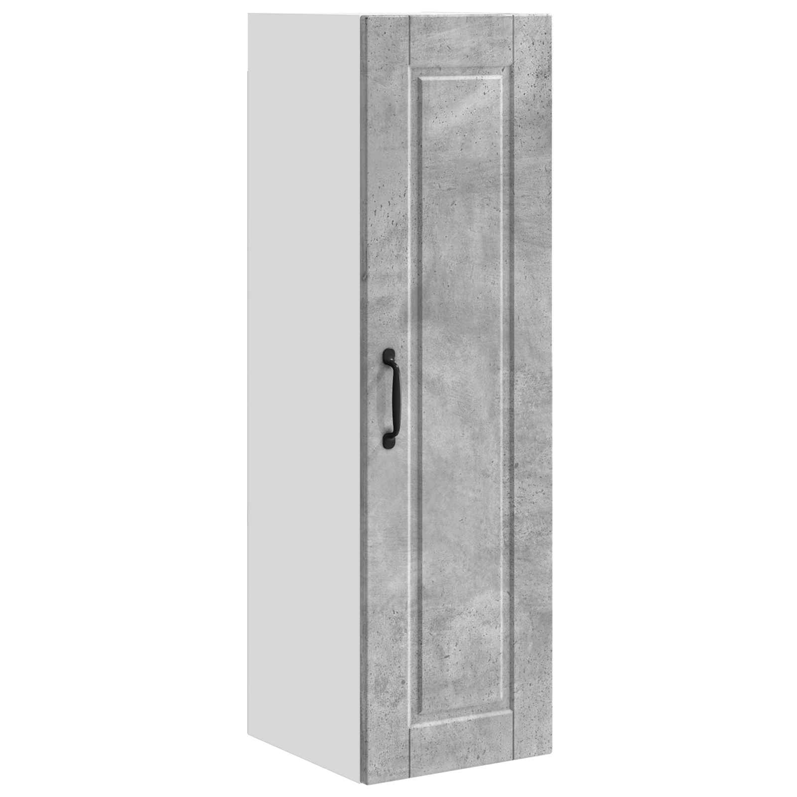 vidaXL Szafka ścienna PORTO Betonowy szary 30 x 31 x 100 cm