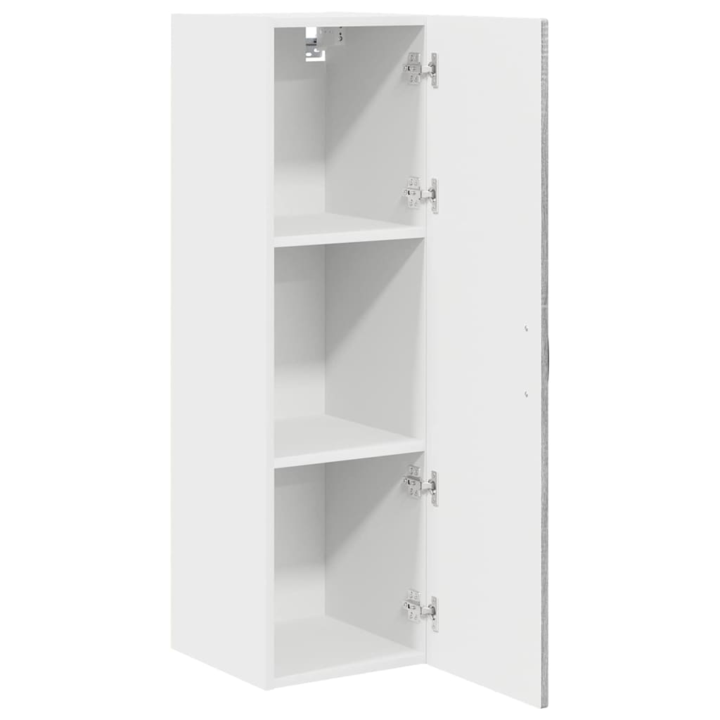 vidaXL Szafka ścienna PORTO Szary Sonoma 30 x 31 x 100 cm