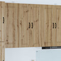 vidaXL Szafka ścienna PORTO Dąb rzemieślniczy 30 x 31 x 100 cm