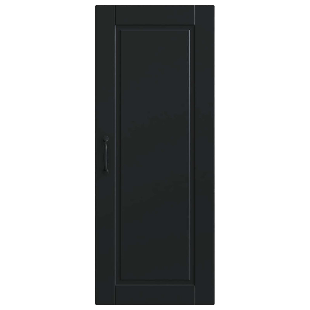 vidaXL Szafka ścienna PORTO Czarny 40 x 31 x 100 cm