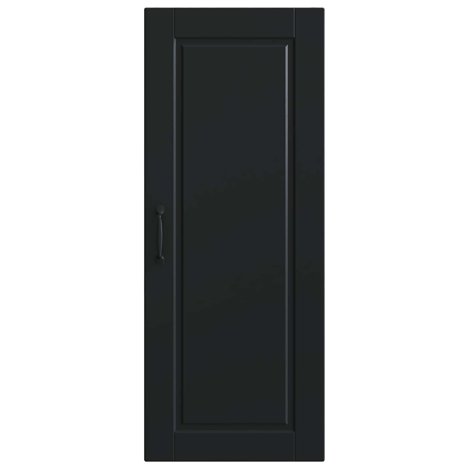vidaXL Szafka ścienna PORTO Czarny 40 x 31 x 100 cm