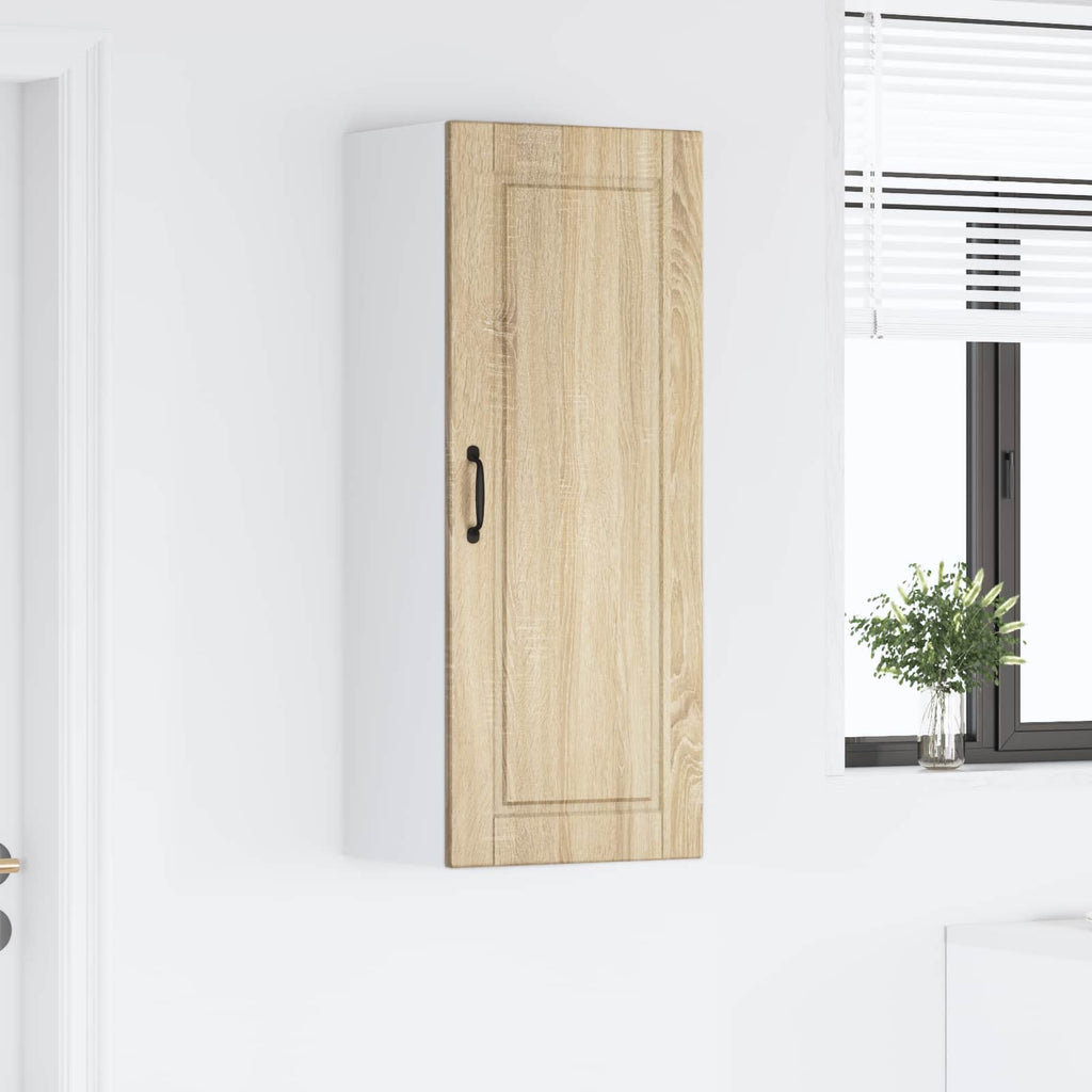 vidaXL Szafka ścienna PORTO Dąb Sonoma 40 x 31 x 100 cm