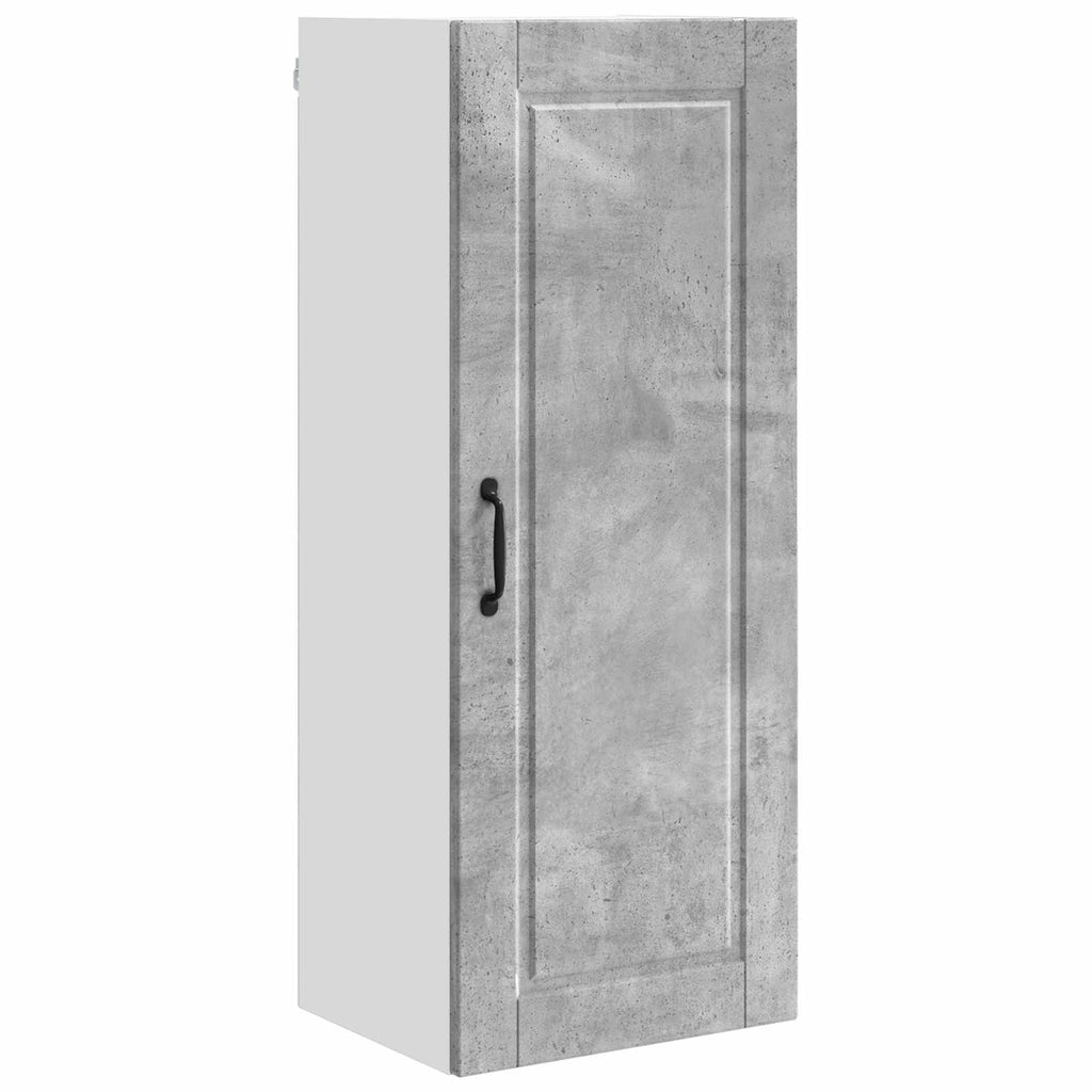 vidaXL Szafka ścienna PORTO Betonowy szary 40 x 31 x 100 cm