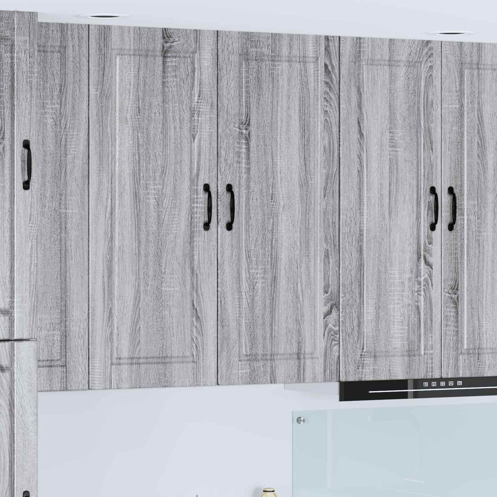 vidaXL Szafka ścienna PORTO Szary Sonoma 40 x 31 x 100 cm