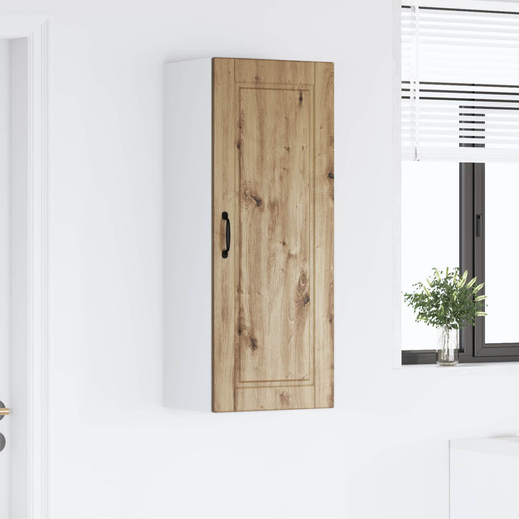 vidaXL Szafka ścienna PORTO Dąb rzemieślniczy 40 x 31 x 100 cm