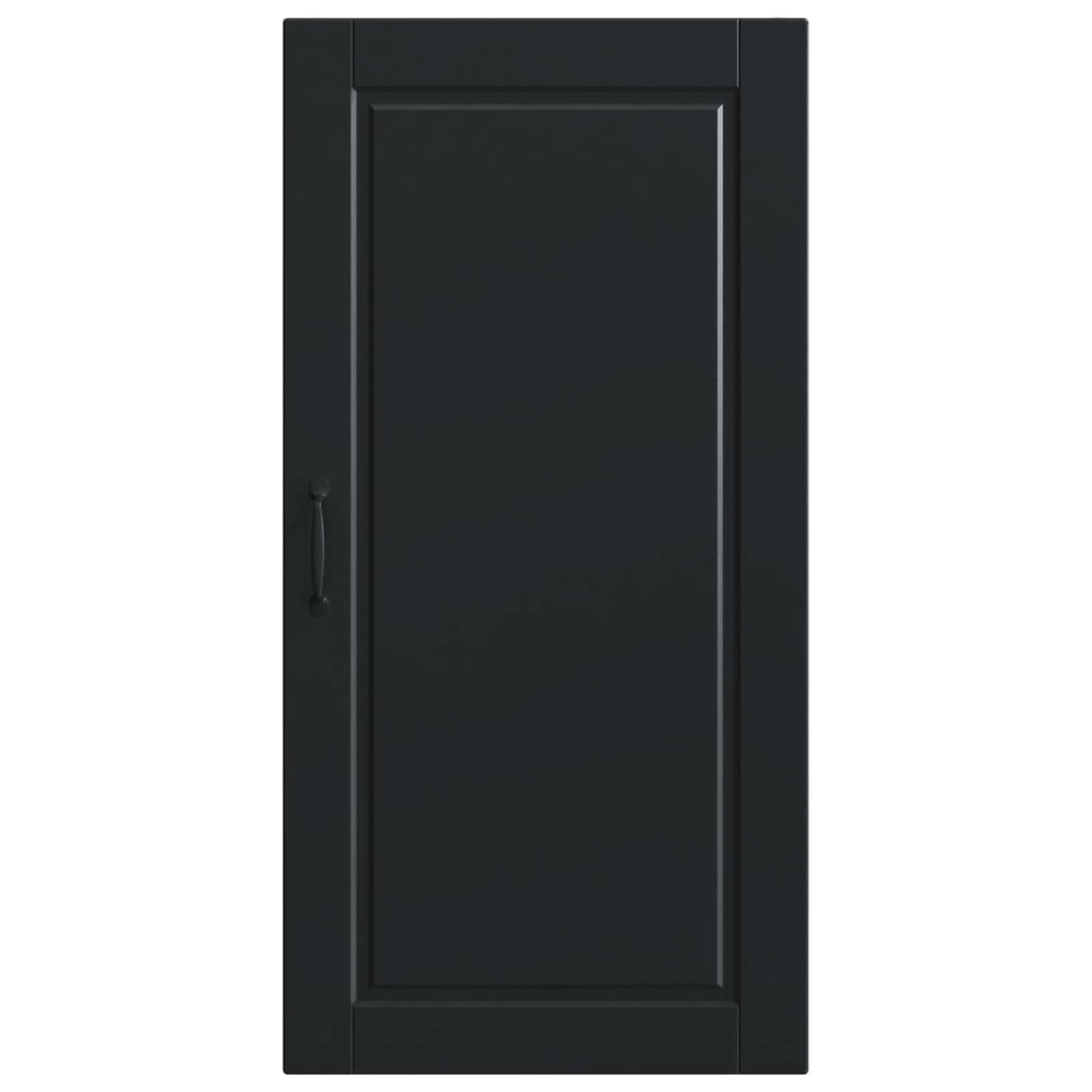 vidaXL Szafka ścienna PORTO Czarny 50 x 31 x 100 cm
