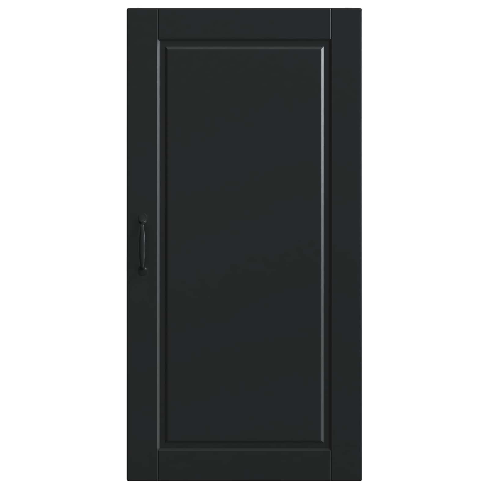 vidaXL Szafka ścienna PORTO Czarny 50 x 31 x 100 cm