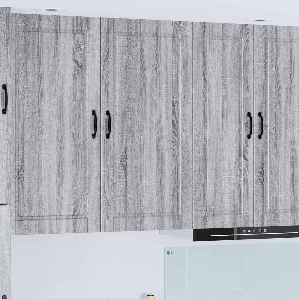 vidaXL Szafka ścienna PORTO Szary Sonoma 50 x 31 x 100 cm