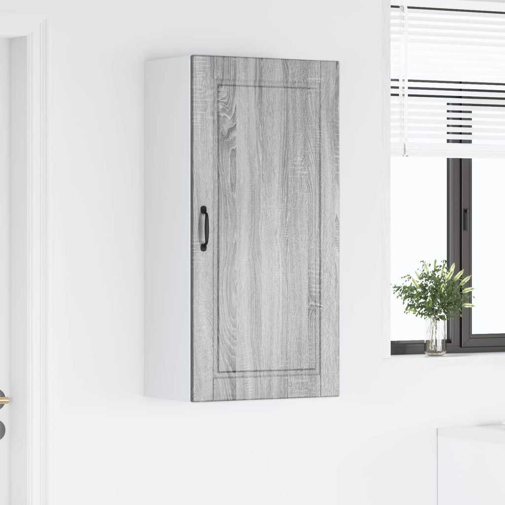 vidaXL Szafka ścienna PORTO Szary Sonoma 50 x 31 x 100 cm