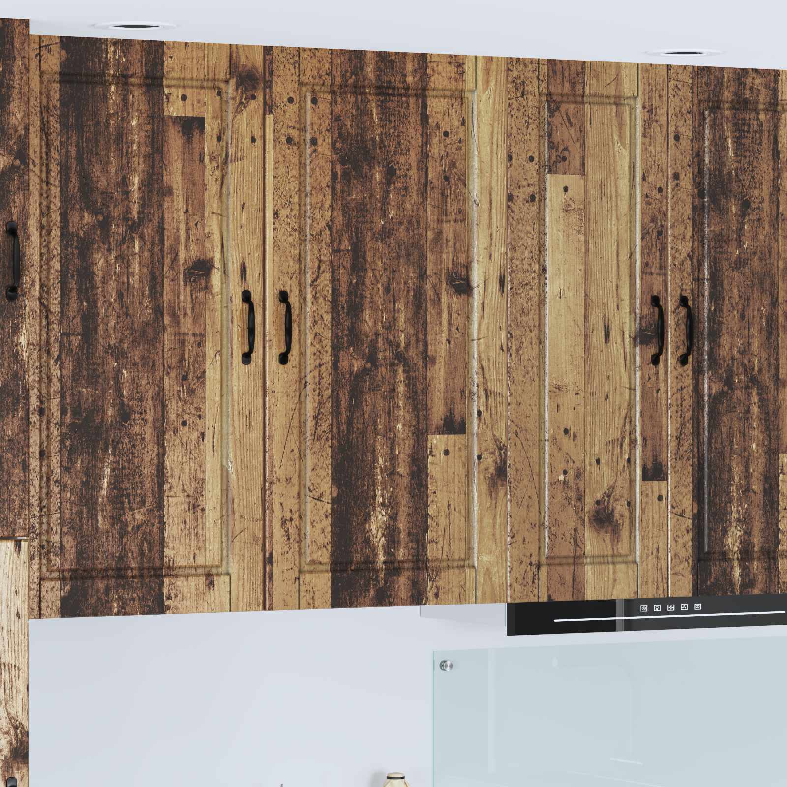 vidaXL Szafka ścienna PORTO Stare drewno 50 x 31 x 100 cm