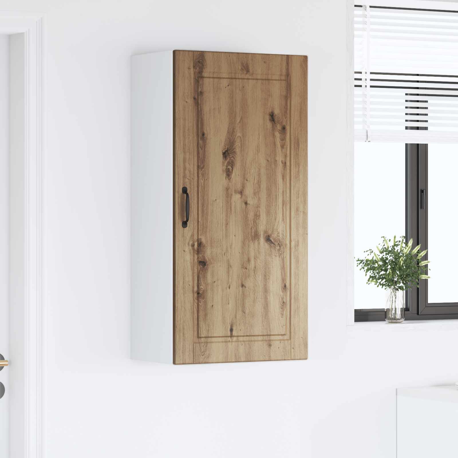 vidaXL Szafka ścienna PORTO Dąb rzemieślniczy 50 x 31 x 100 cm