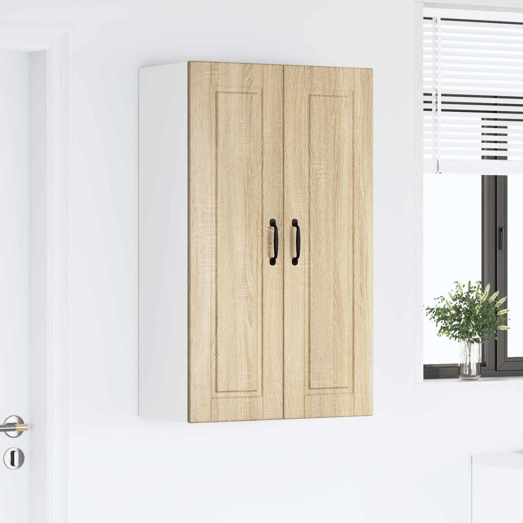 vidaXL Szafka ścienna PORTO Dąb Sonoma 60 x 31 x 100 cm