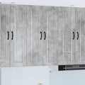 vidaXL Szafka ścienna PORTO Betonowy szary 60 x 31 x 100 cm