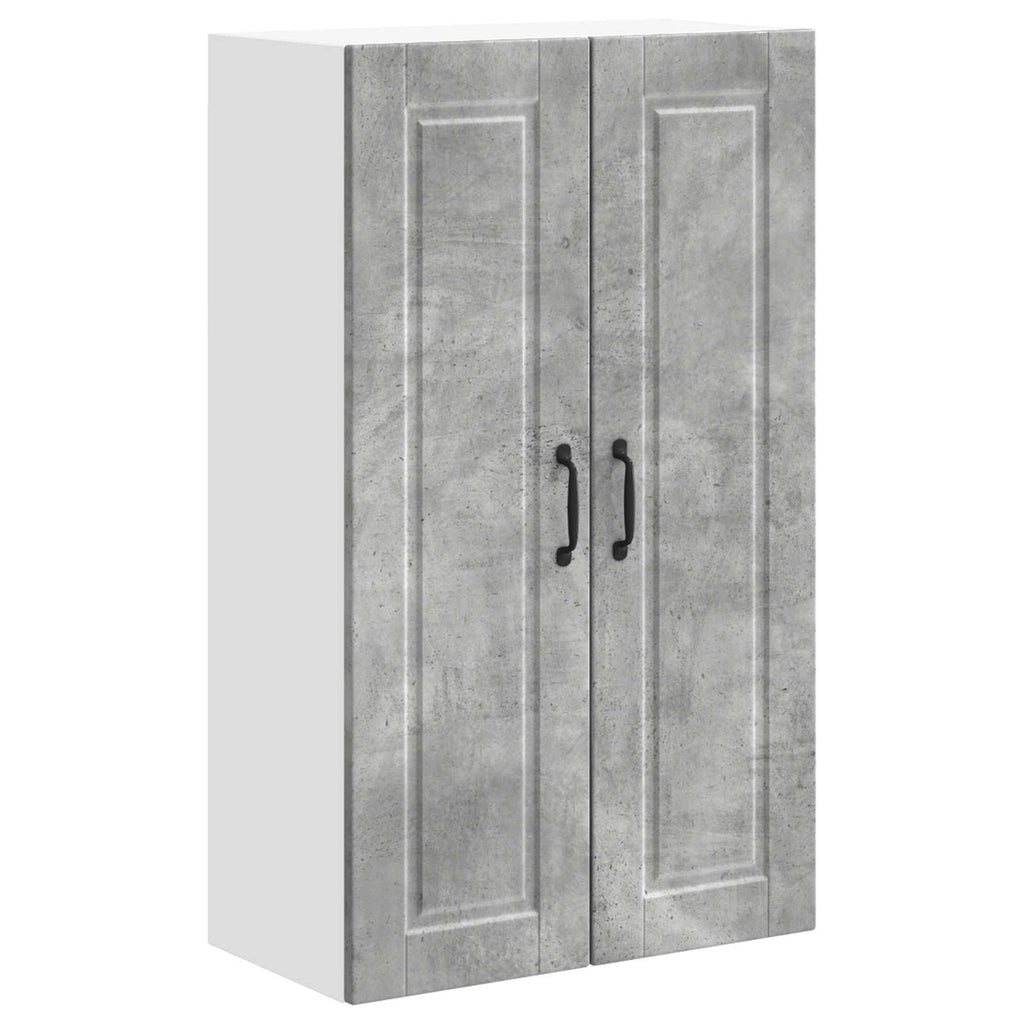 vidaXL Szafka ścienna PORTO Betonowy szary 60 x 31 x 100 cm