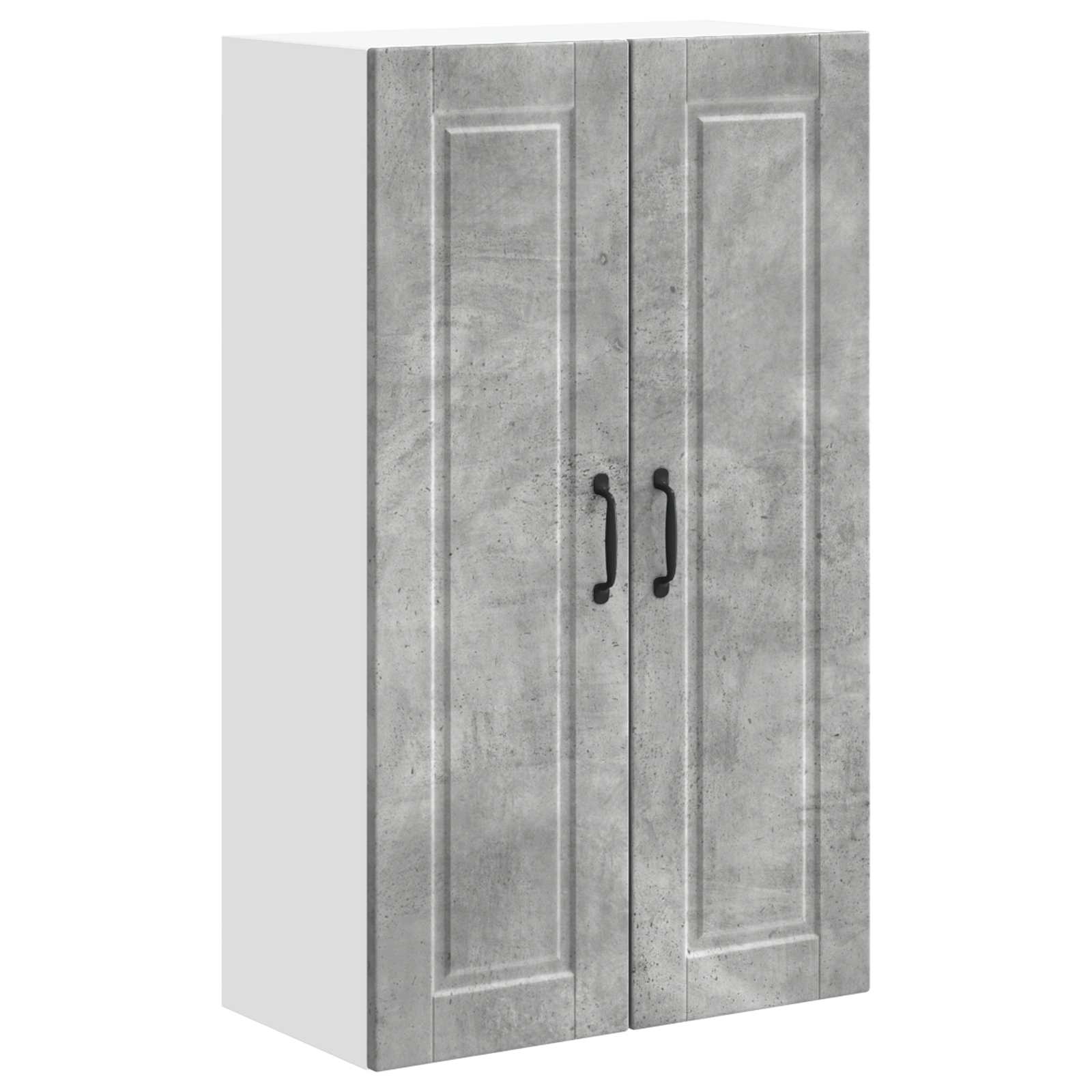 vidaXL Szafka ścienna PORTO Betonowy szary 60 x 31 x 100 cm
