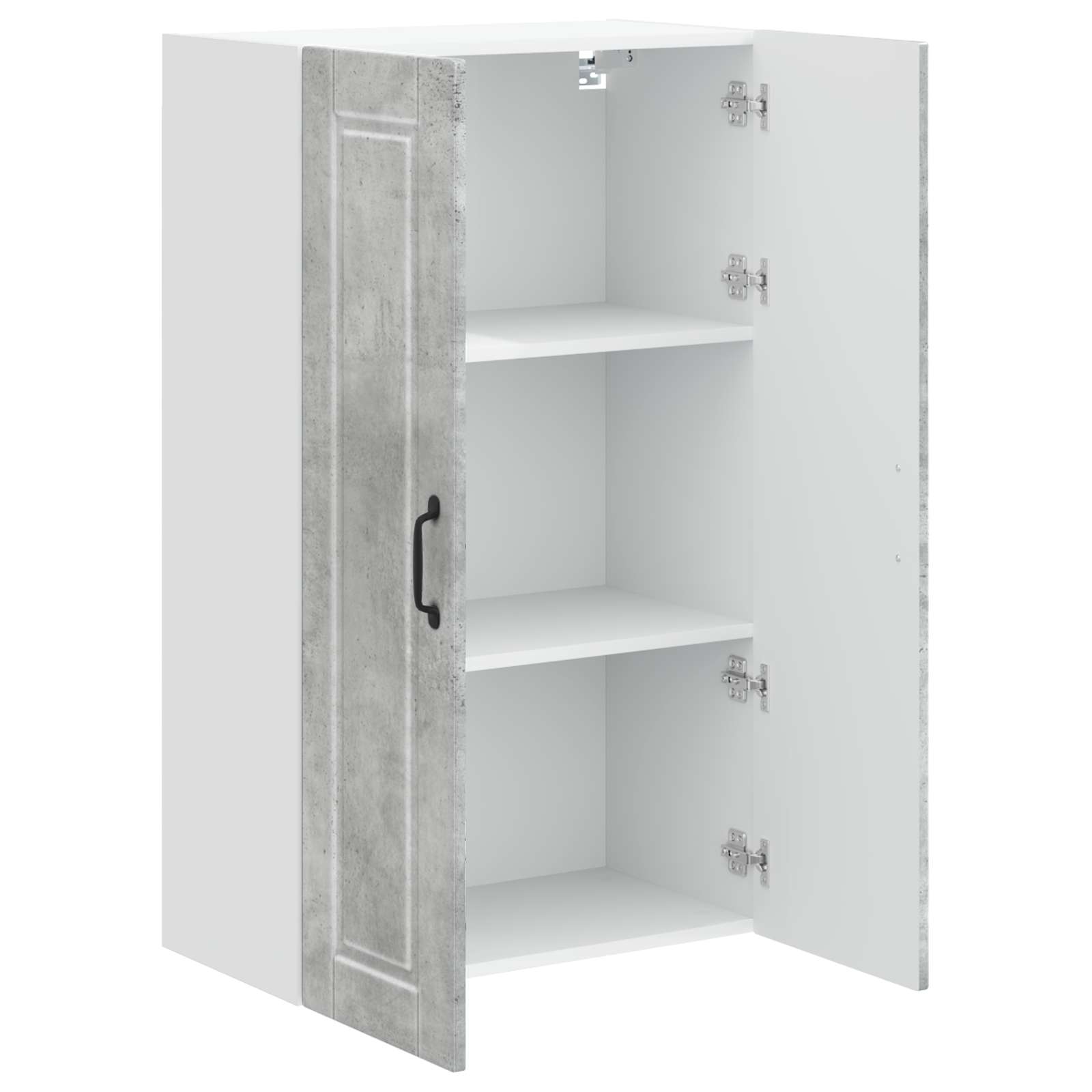vidaXL Szafka ścienna PORTO Betonowy szary 60 x 31 x 100 cm