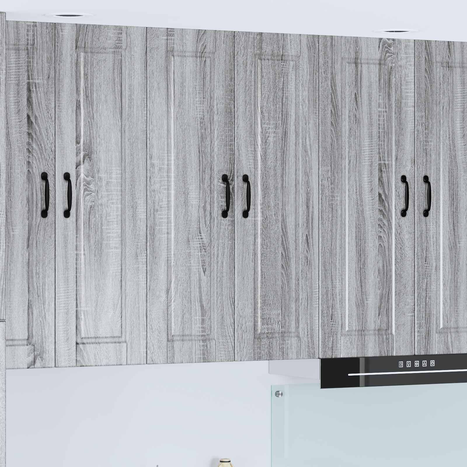 vidaXL Szafka ścienna PORTO Szary Sonoma 60 x 31 x 100 cm