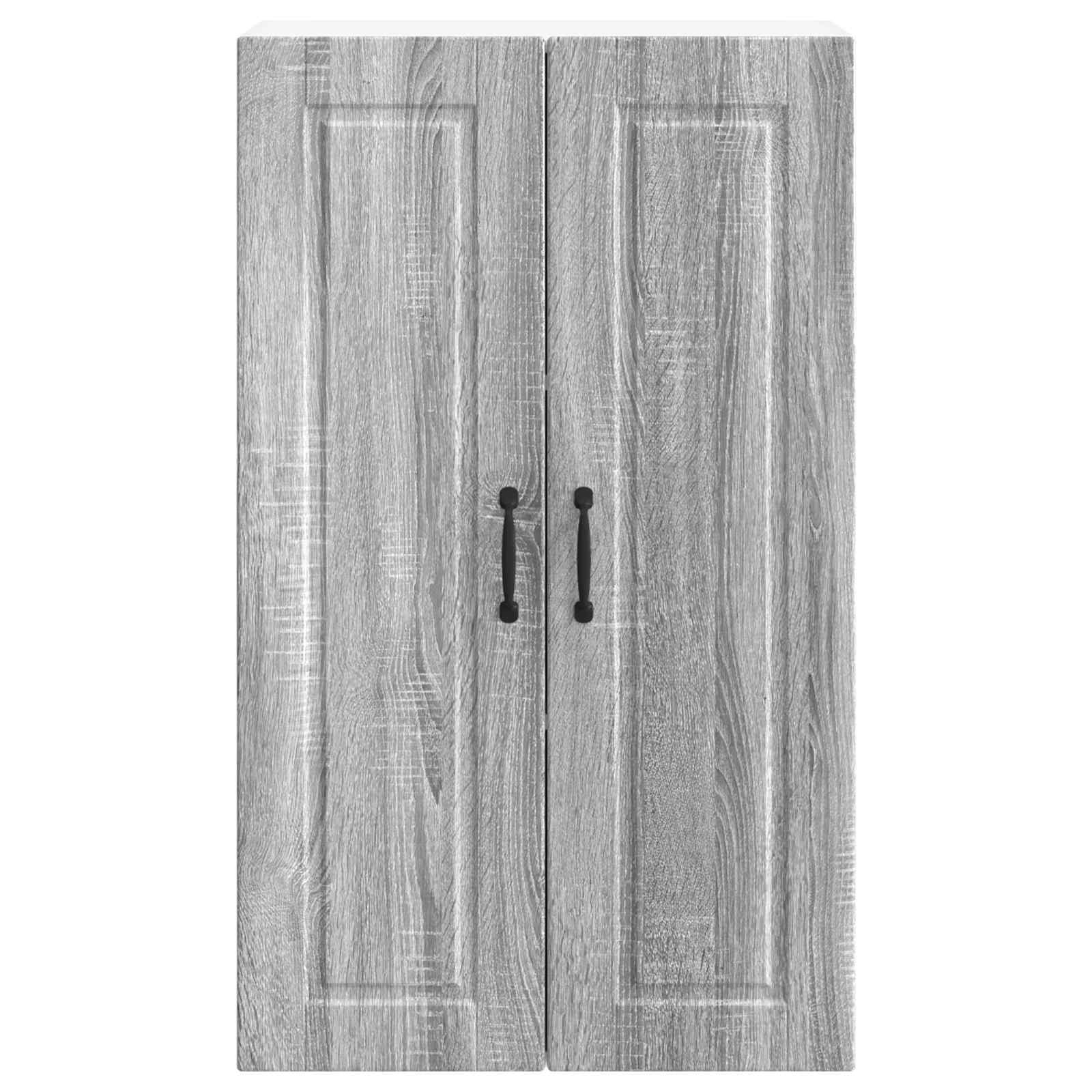 vidaXL Szafka ścienna PORTO Szary Sonoma 60 x 31 x 100 cm