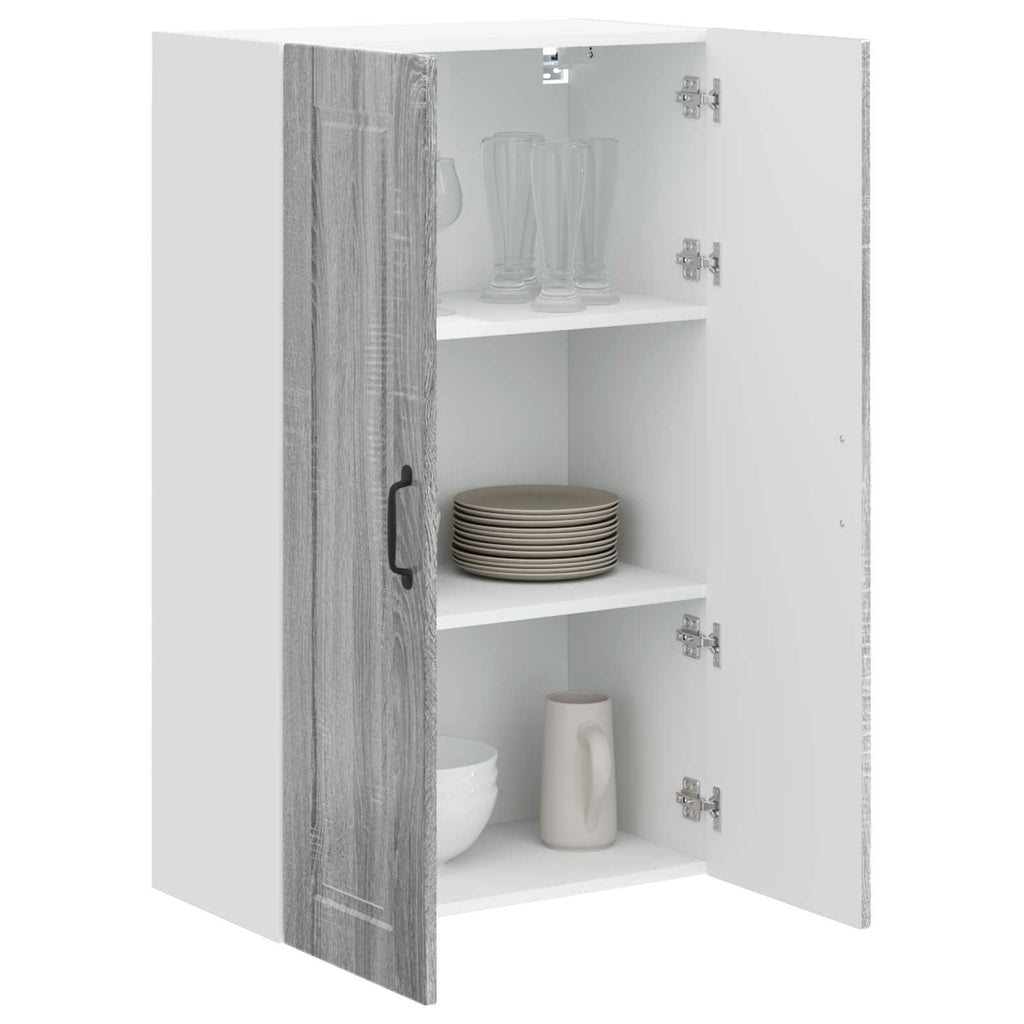 vidaXL Szafka ścienna PORTO Szary Sonoma 60 x 31 x 100 cm