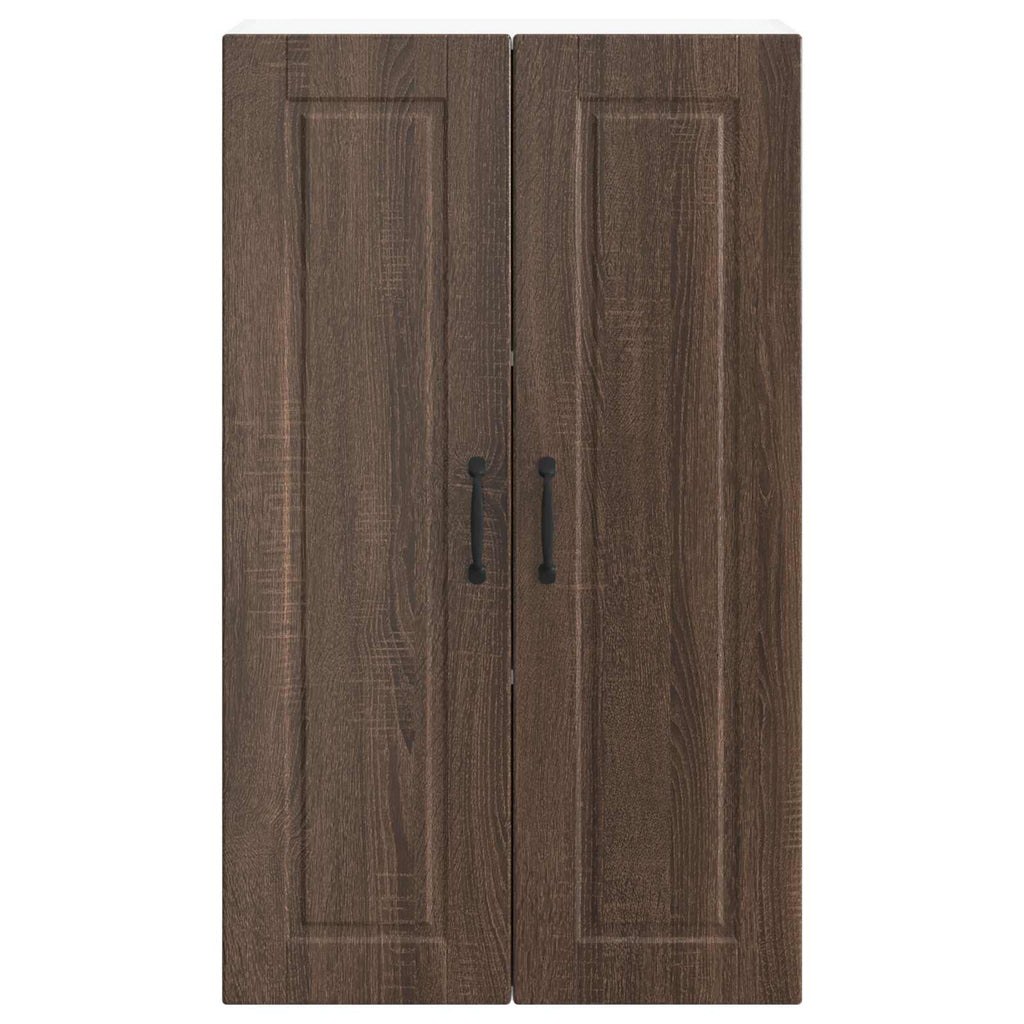 vidaXL Szafka ścienna PORTO Brązowy dąb 60 x 31 x 100 cm