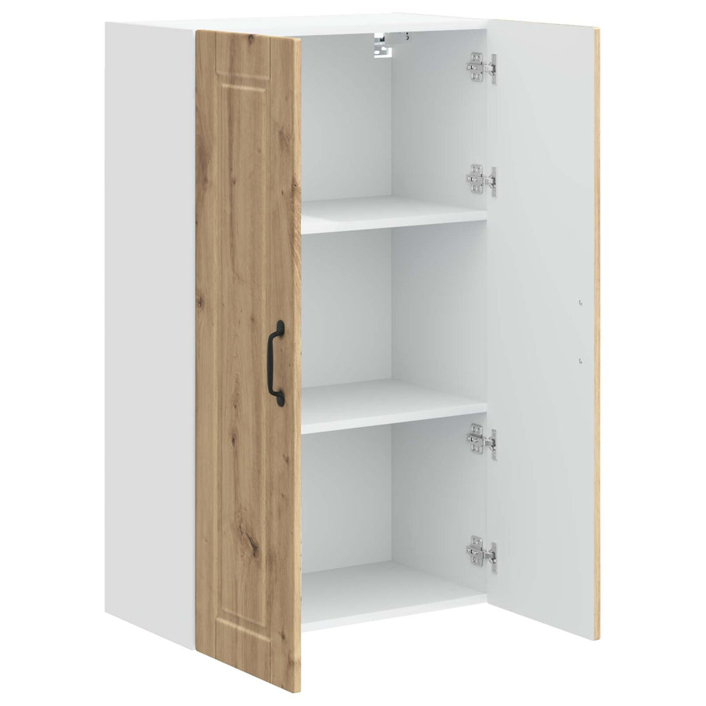 vidaXL Szafka ścienna PORTO Dąb rzemieślniczy 60 x 31 x 100 cm
