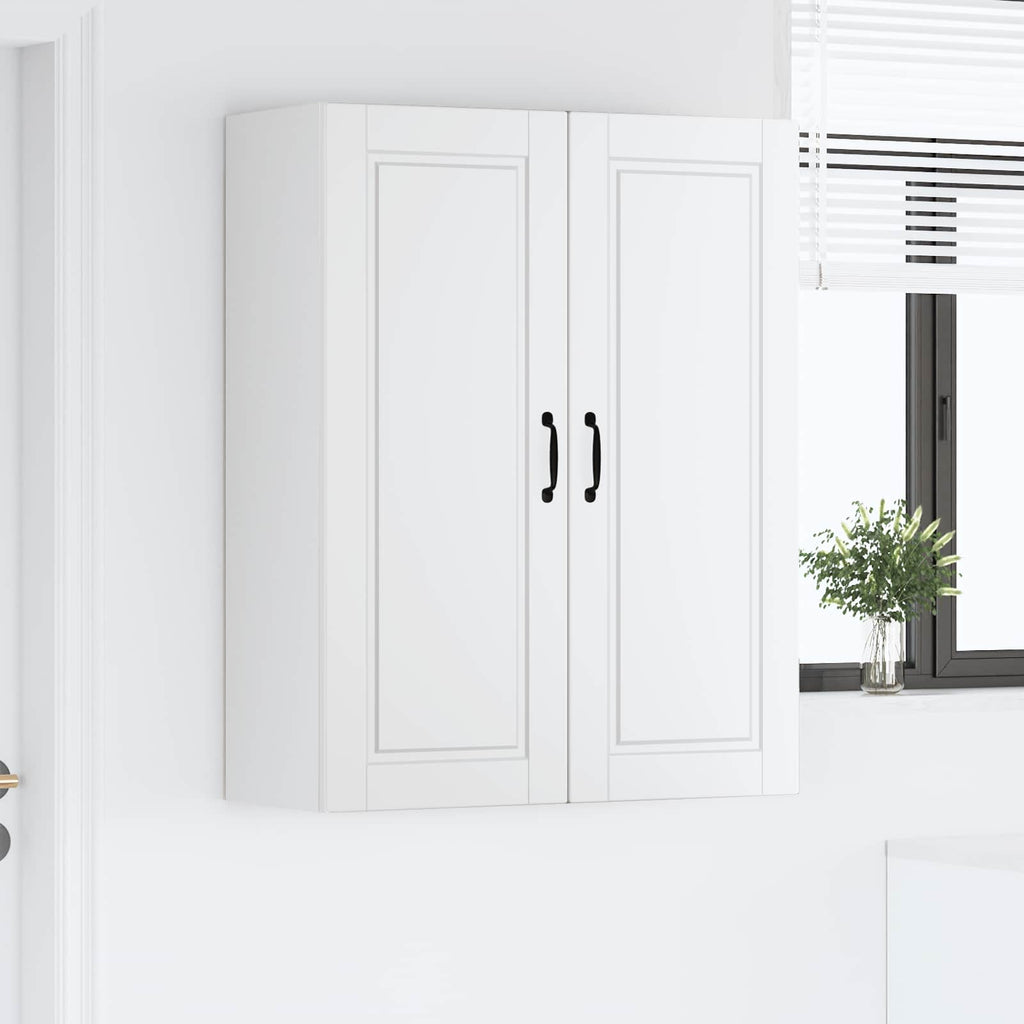 vidaXL Szafka ścienna PORTO Biały 80 x 31 x 100 cm