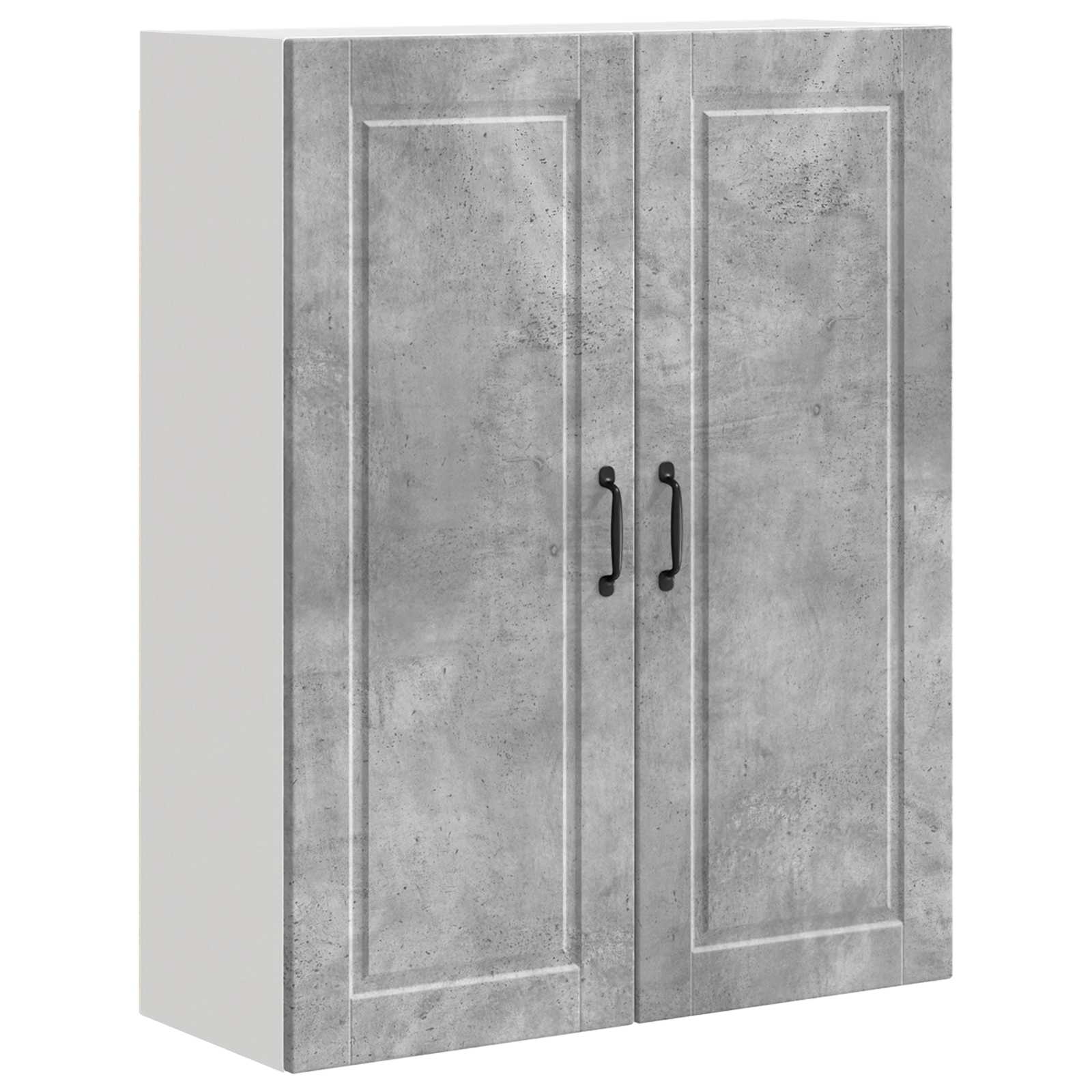 vidaXL Szafka ścienna PORTO Betonowy szary 80 x 31 x 100 cm