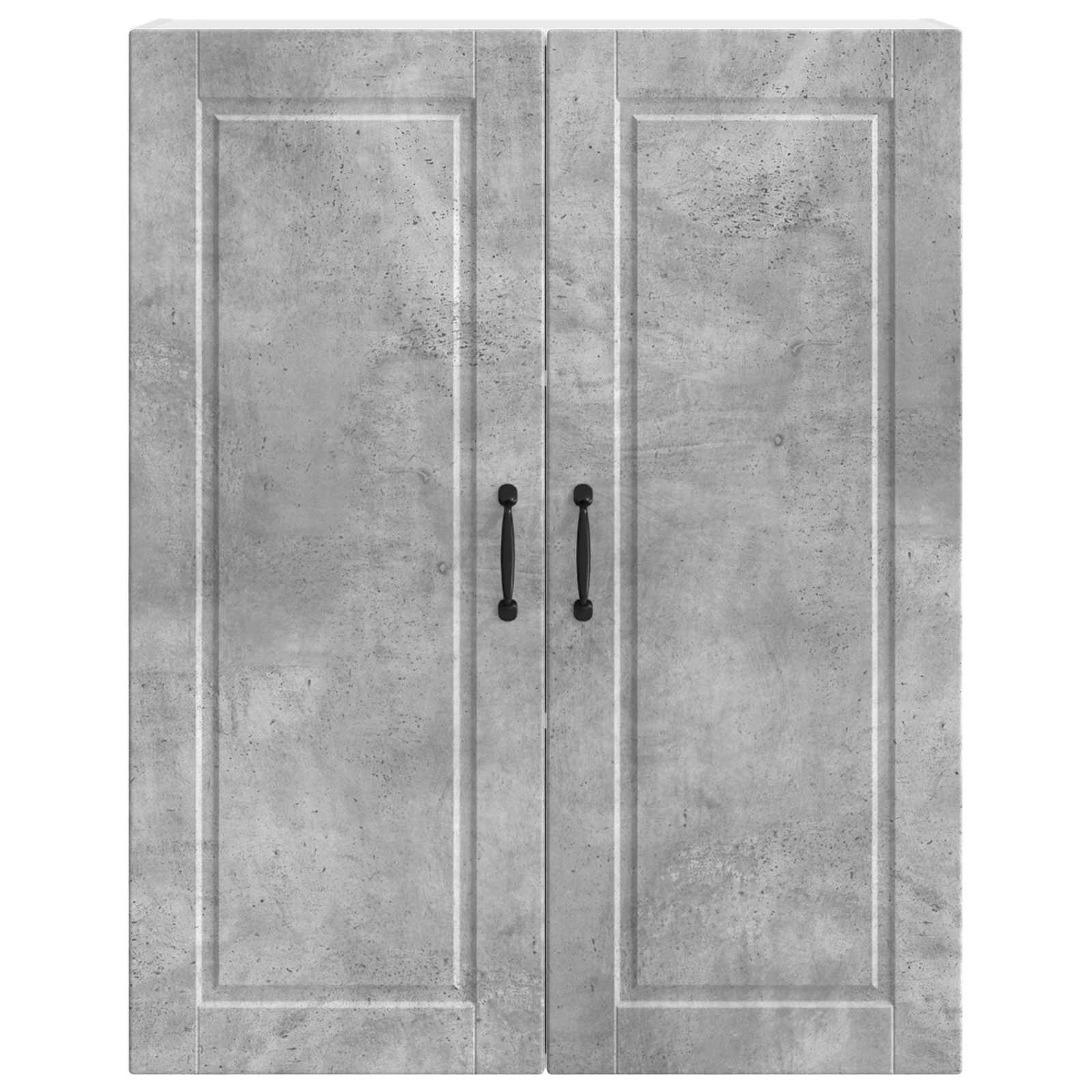 vidaXL Szafka ścienna PORTO Betonowy szary 80 x 31 x 100 cm