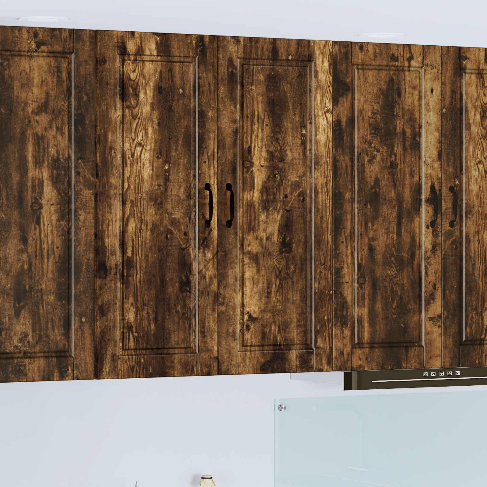 vidaXL Szafka ścienna PORTO Dąb wędzony 80 x 31 x 100 cm