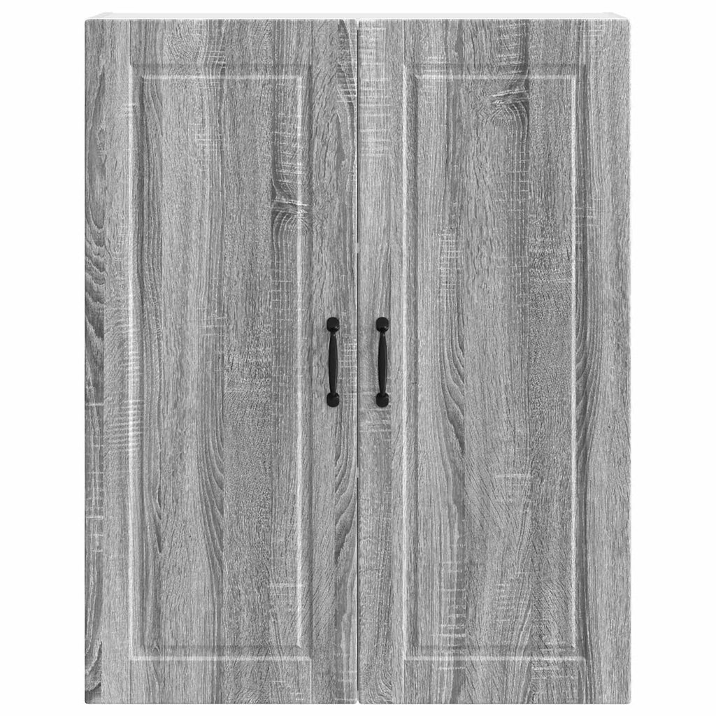vidaXL Szafka ścienna PORTO Szary Sonoma 80 x 31 x 100 cm