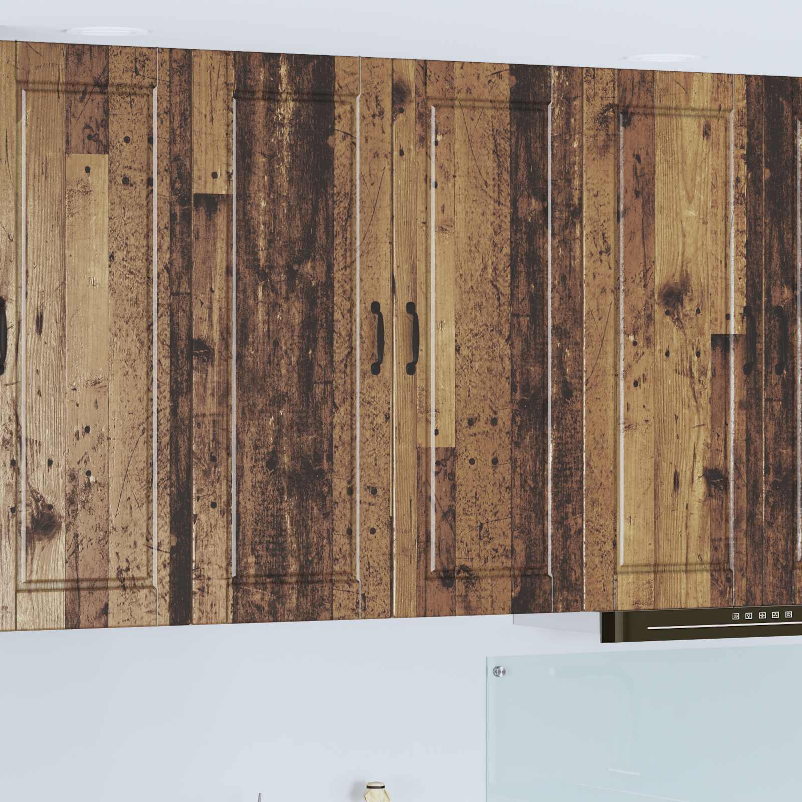 vidaXL Szafka ścienna PORTO Stare drewno 80 x 31 x 100 cm