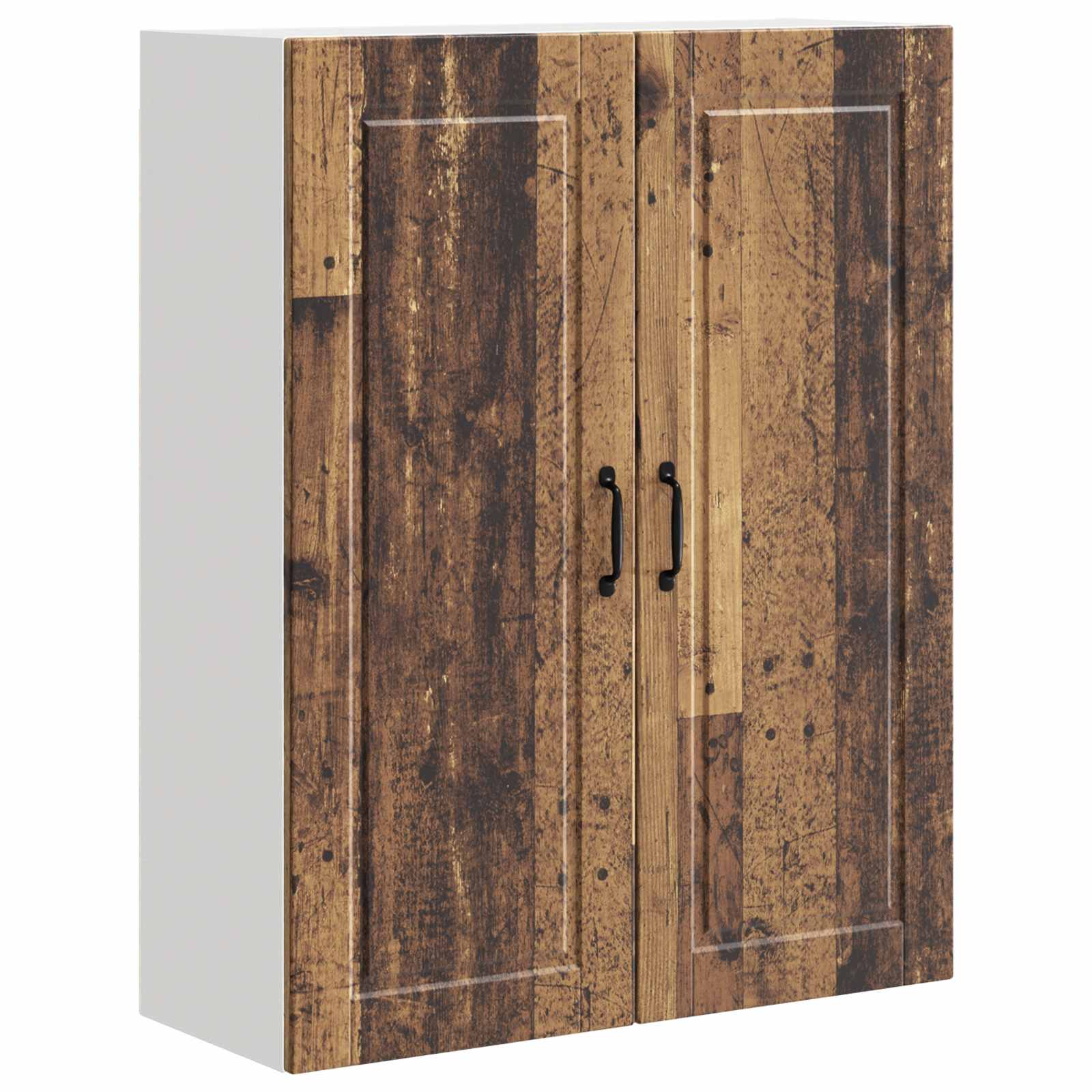 vidaXL Szafka ścienna PORTO Stare drewno 80 x 31 x 100 cm