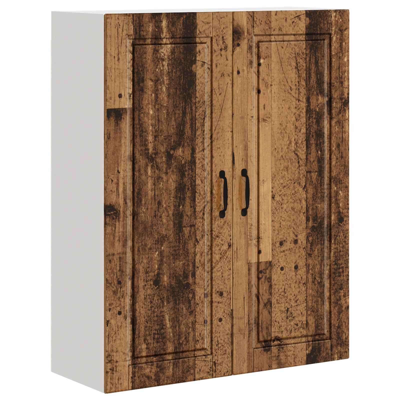 vidaXL Szafka ścienna PORTO Stare drewno 80 x 31 x 100 cm