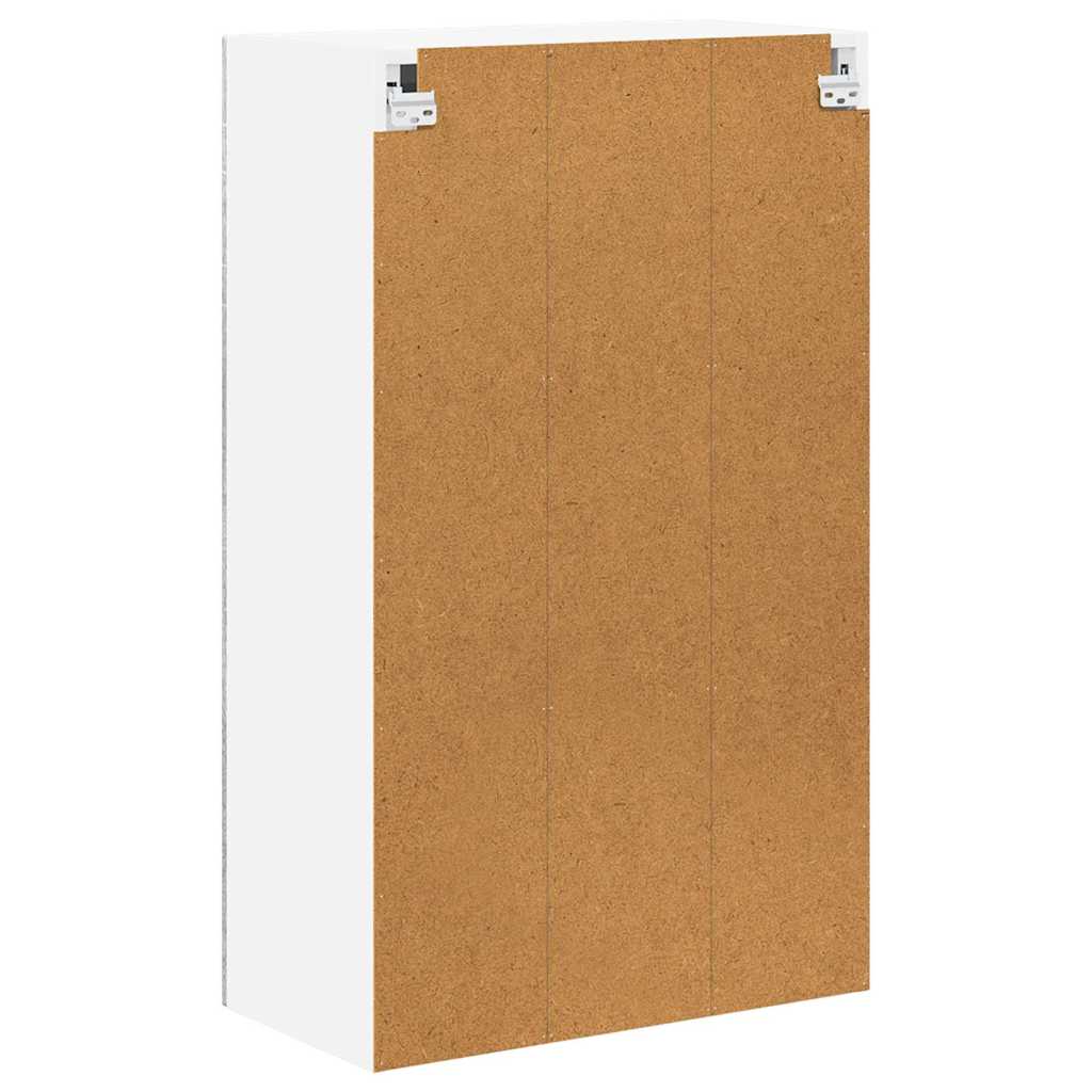 vidaXL Szafka szklana na ścianę PORTO Szary Sonoma 60 x 31 x 100 cm