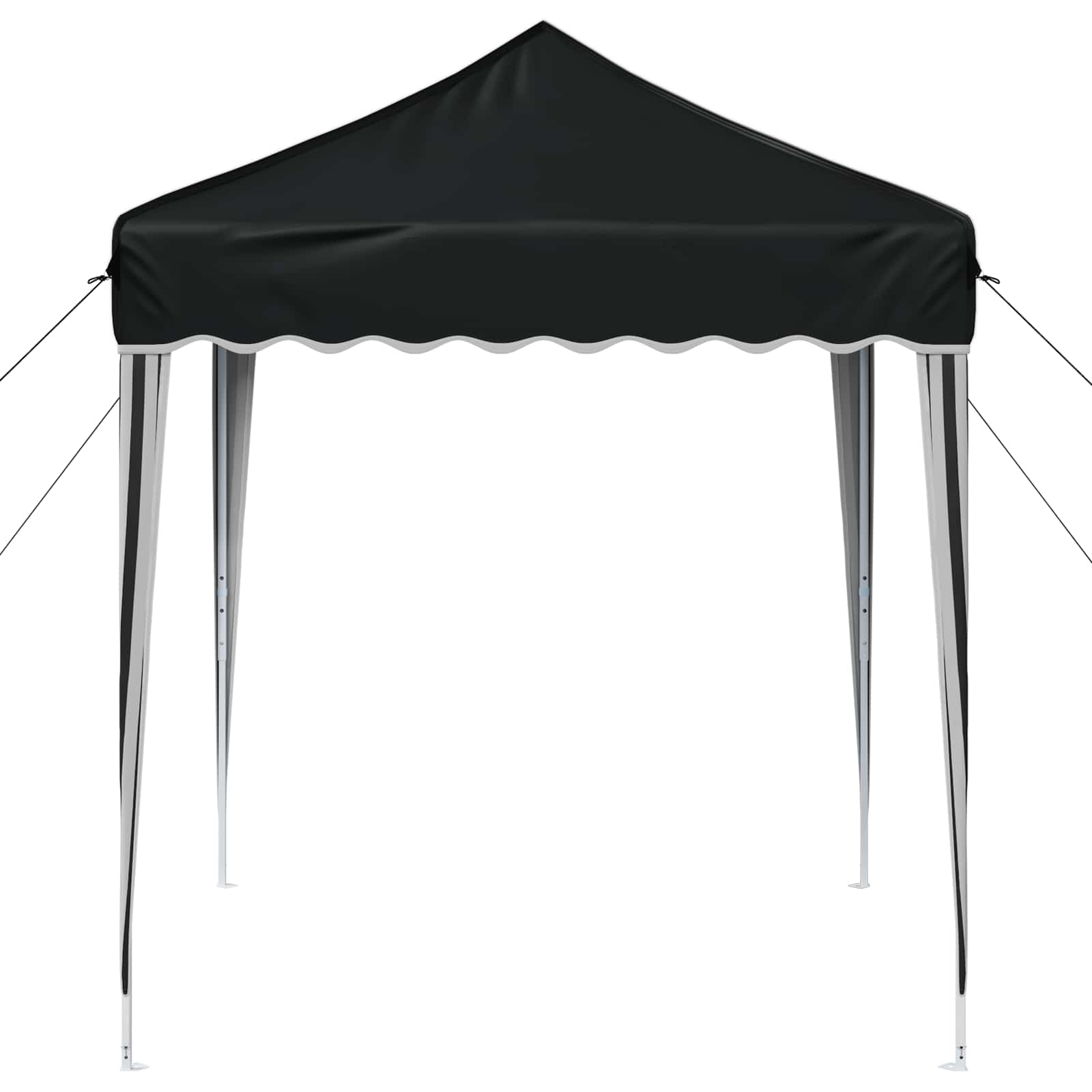 vidaXL Namiot imprezowy rozkładany 195 x 195 x 245 cm antracytowy