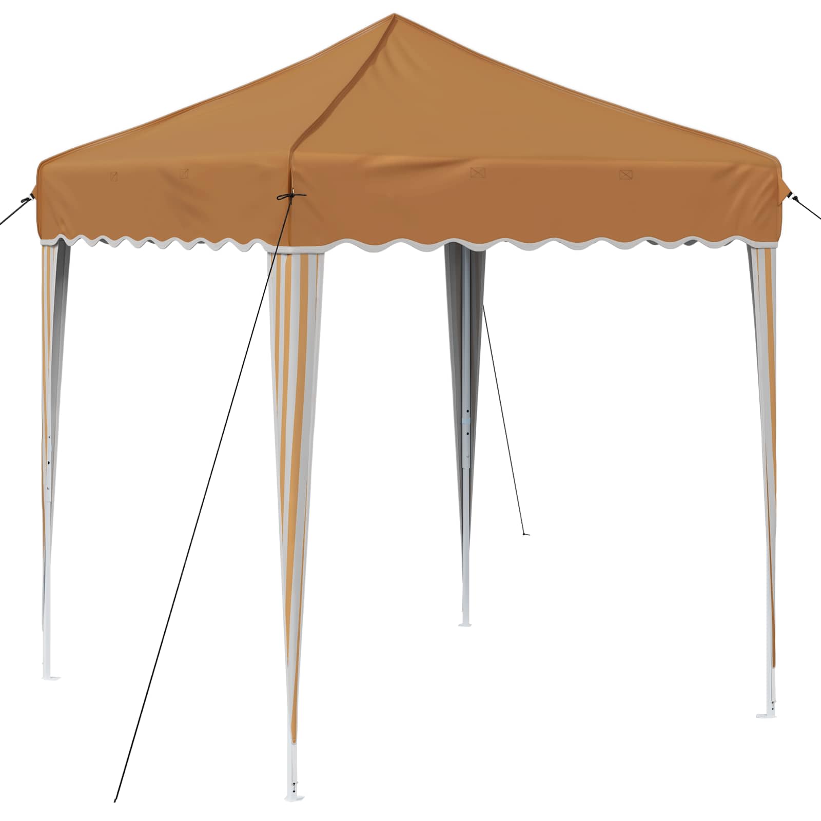 vidaXL Namiot imprezowy rozkładany 195 x 195 x 245 cm Beżowy