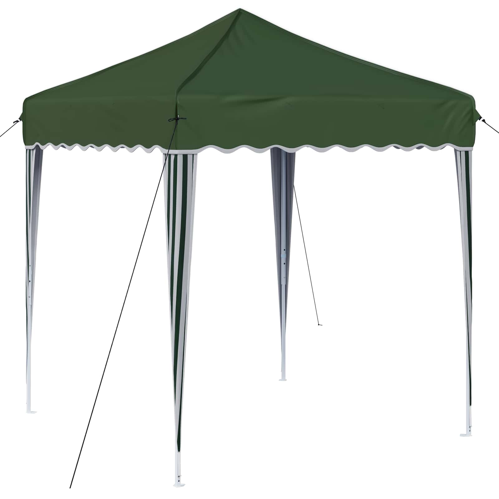 vidaXL Namiot imprezowy rozkładany 195 x 195 x 245 cm zielony